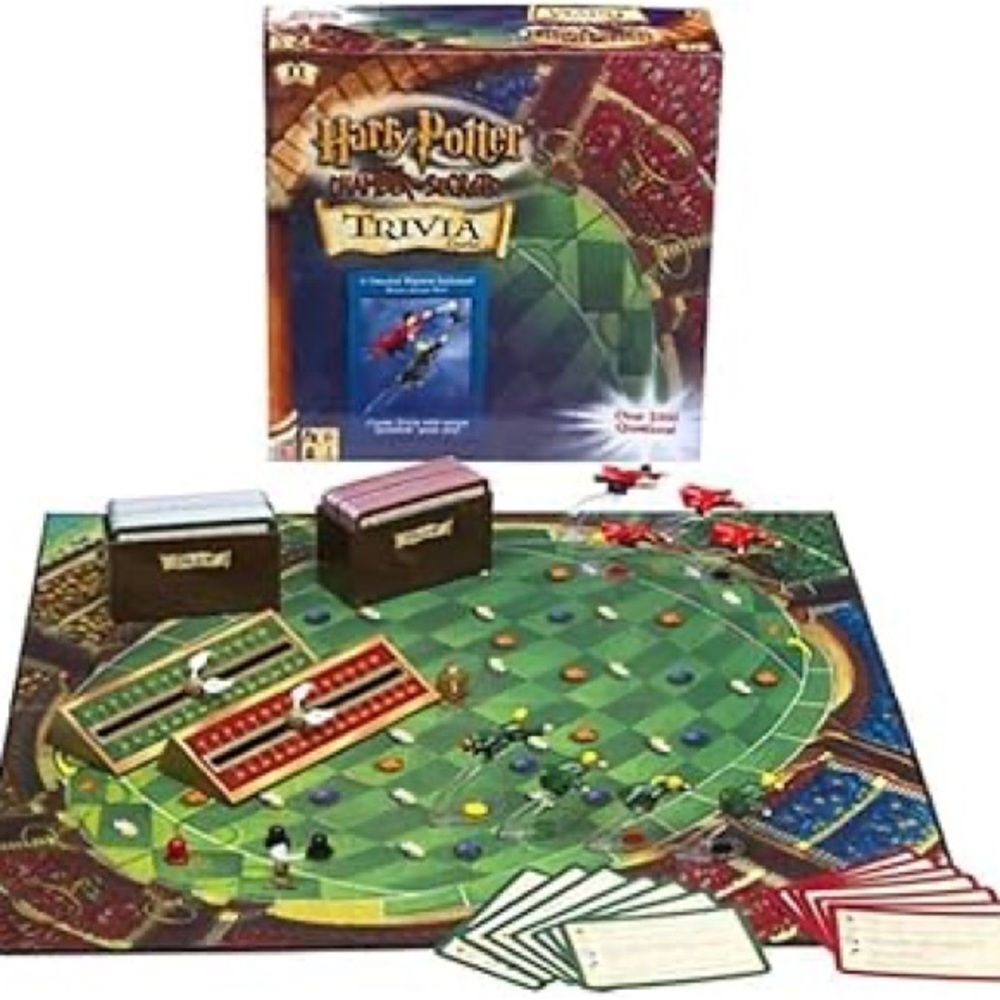 Harry Potter and the Sorcerer’s Stone Trivia Board Game Quidditch